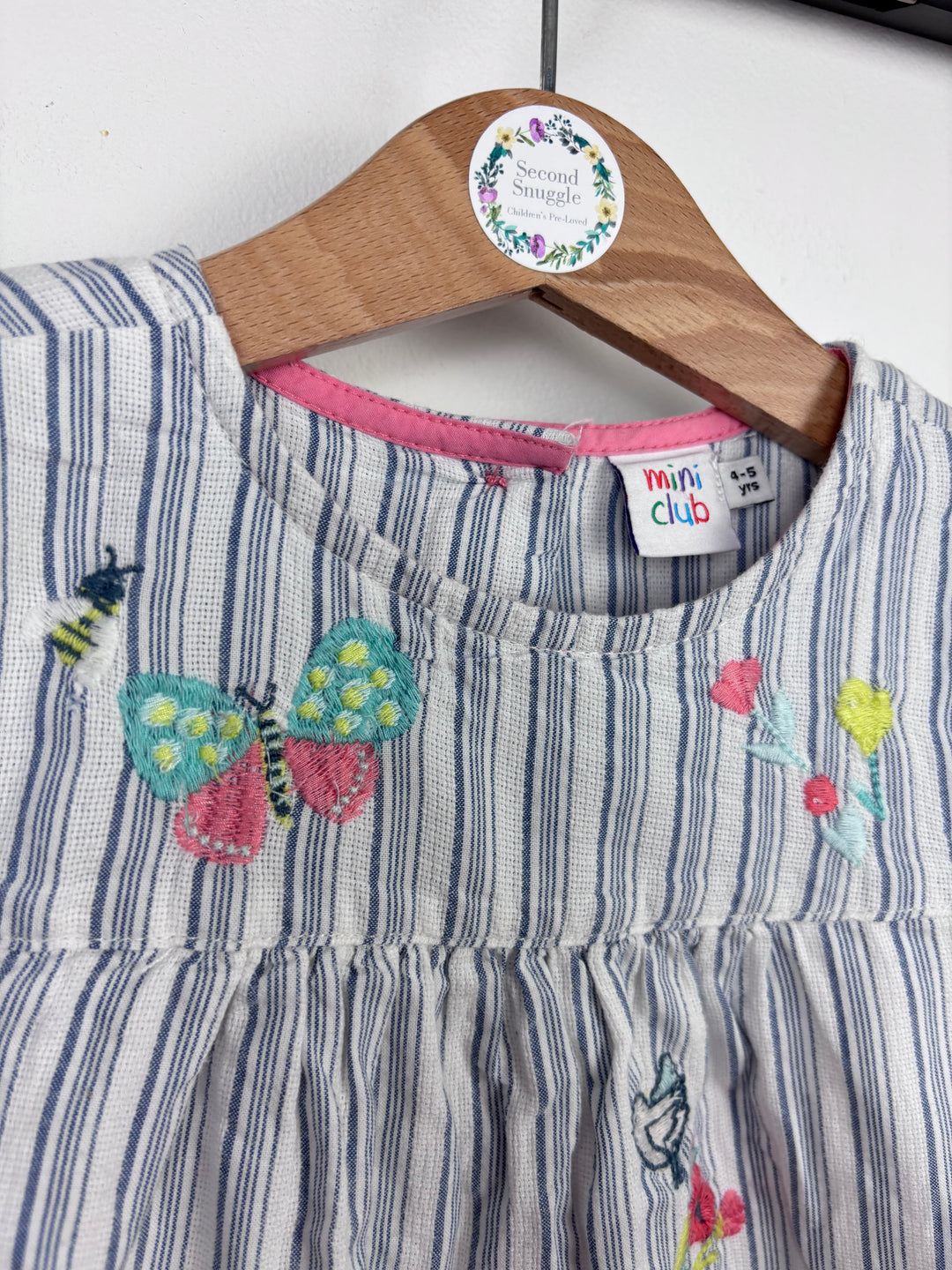 Mini Club Striped Top 4-5 Years-Tops-Second Snuggle Preloved