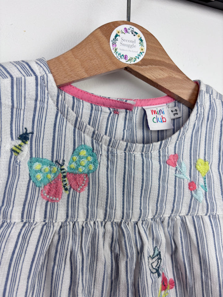 Mini Club Striped Top 4-5 Years-Tops-Second Snuggle Preloved