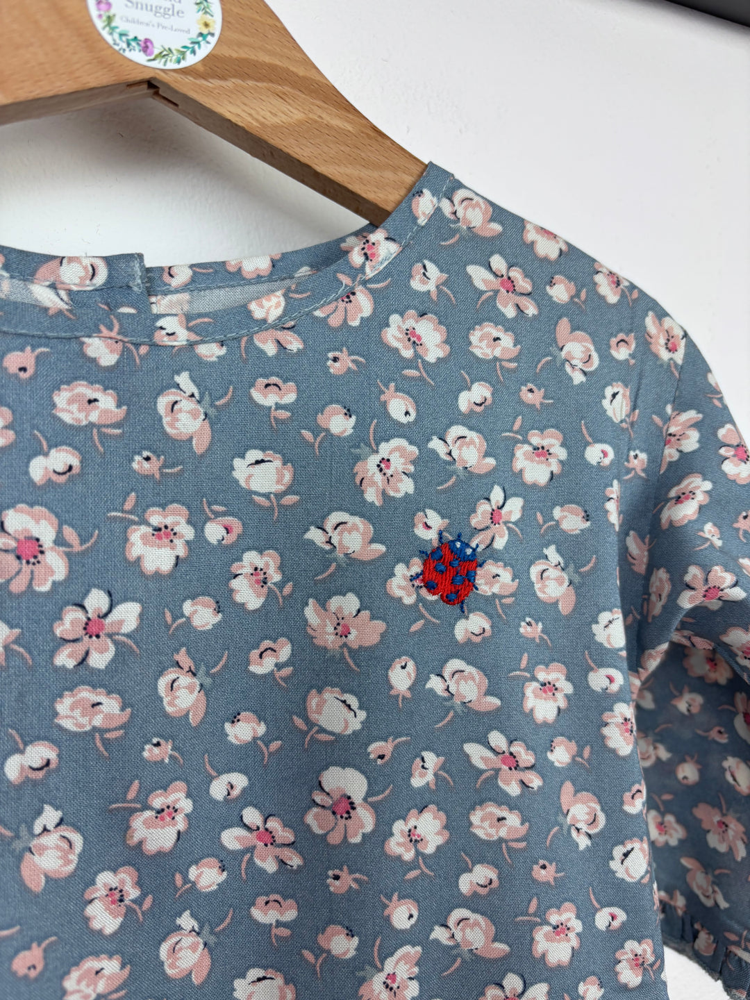 Mini Boden Floral Dress 2-3 Years-Dresses-Second Snuggle Preloved