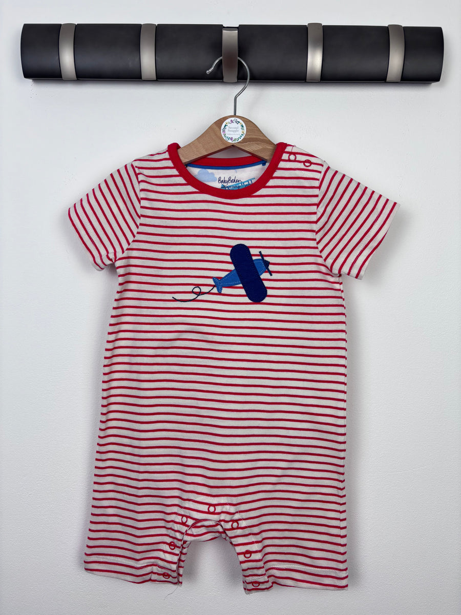 Baby Boden Aeroplane Romper 18-24 Months-Rompers-Second Snuggle Preloved