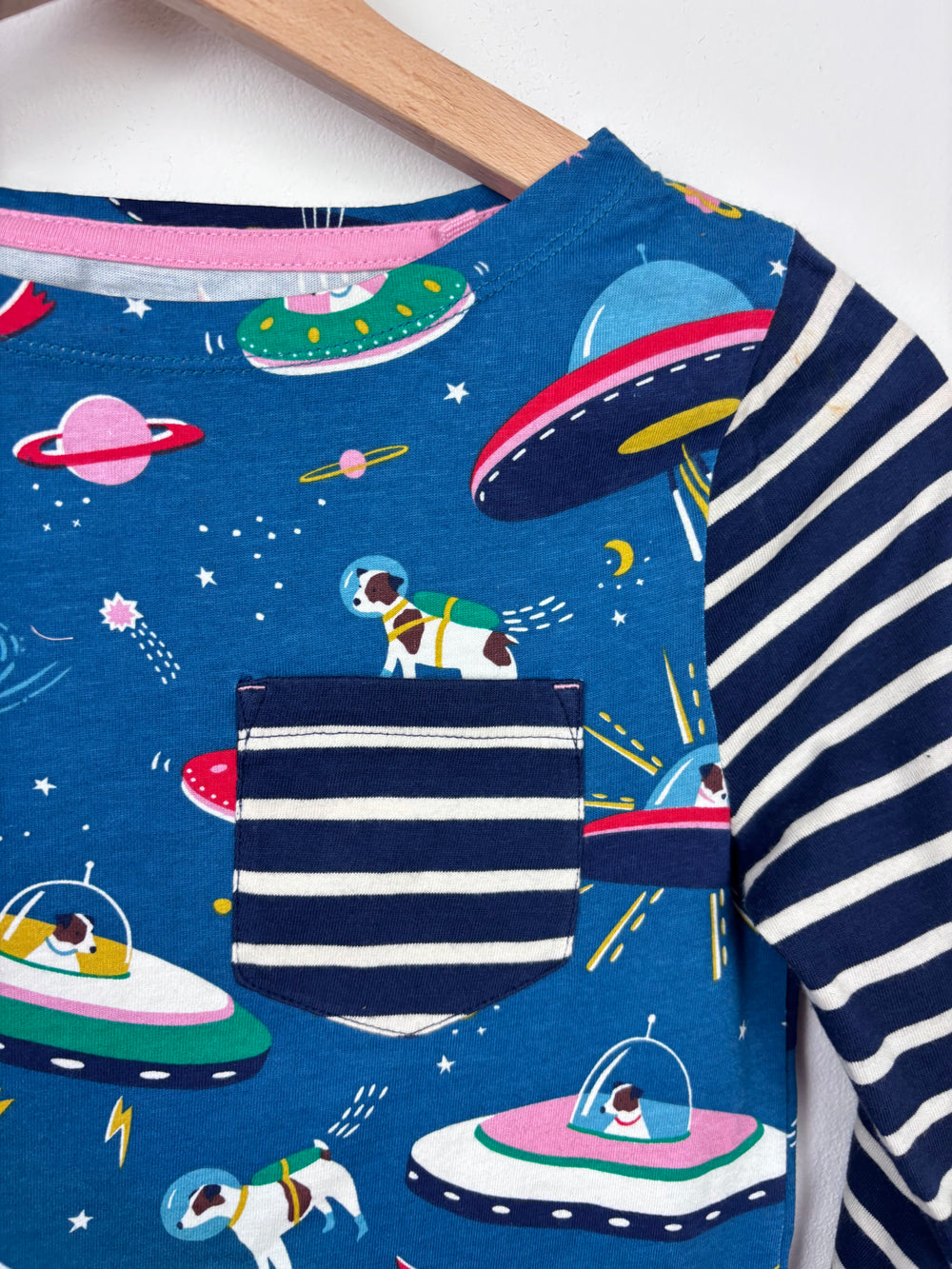 Mini Boden Space Long Sleeve Top 9-10 Years-Tops-Second Snuggle Preloved