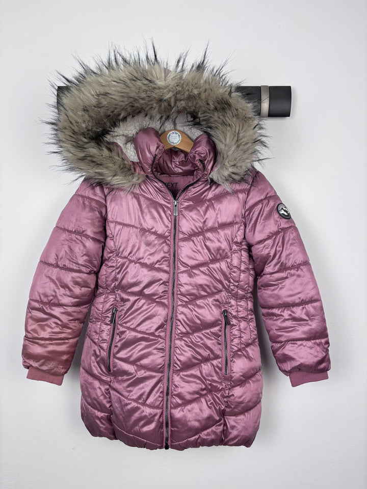 Next Pink Padded Coat 6 Years-Coats-Second Snuggle Preloved