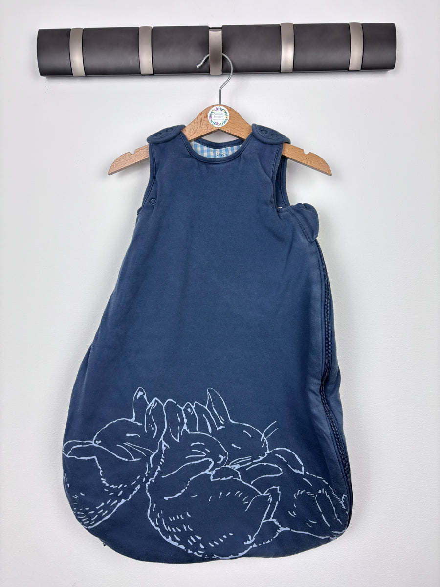 M&S Peter Rabbit Sleeping Bag 0-6 Months 2.5 Tog-Sleeping Bags-Second Snuggle Preloved