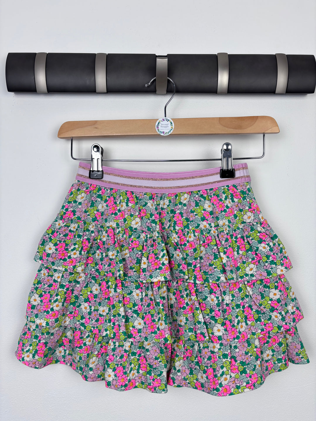 Baby Boden Floral Skort 7-8 Years-Skorts-Second Snuggle Preloved