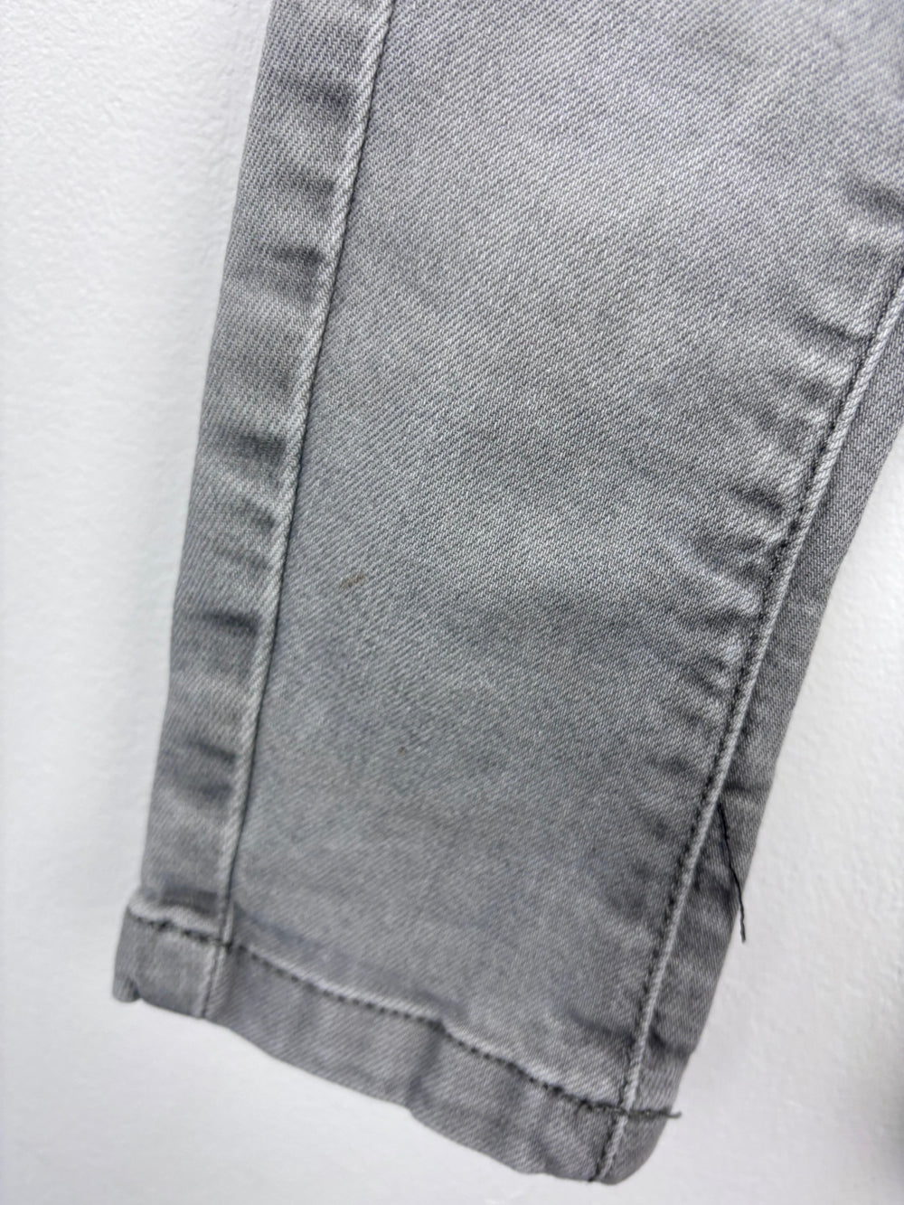 Next Grey Denim Jeans 18-24 Months-Trousers-Second Snuggle Preloved