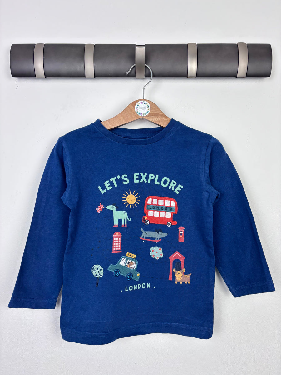 Next Long Sleeve Top 3-4 Years-Tops-Second Snuggle Preloved