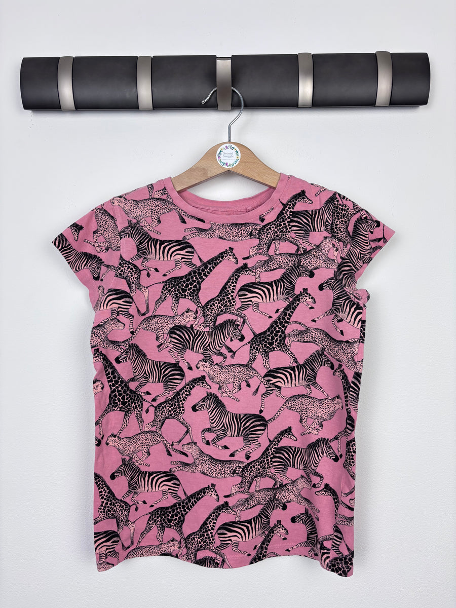 Next Pink Animal T-shirt 8 Years-Tops-Second Snuggle Preloved