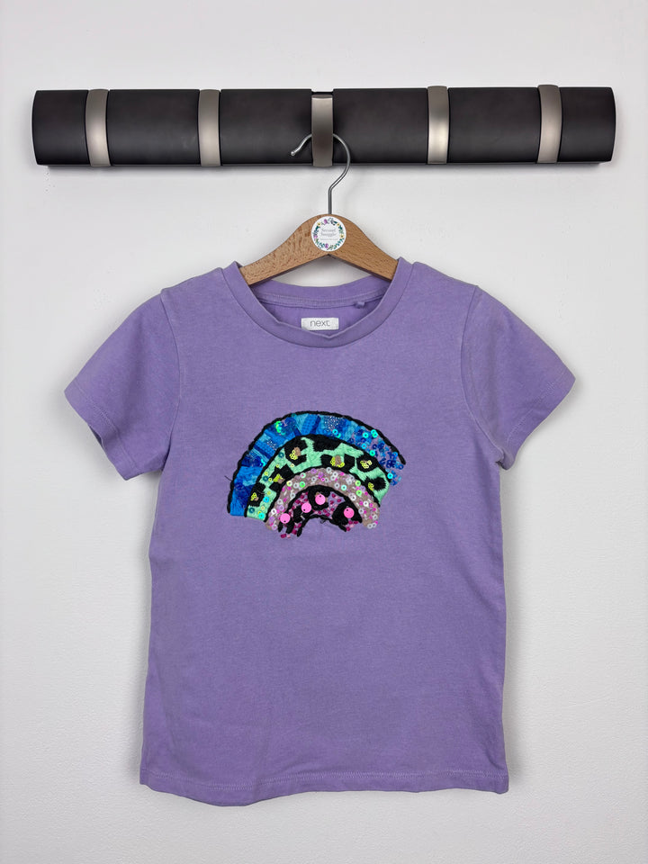 Next Purple T-shirt 7 Years-Tops-Second Snuggle Preloved