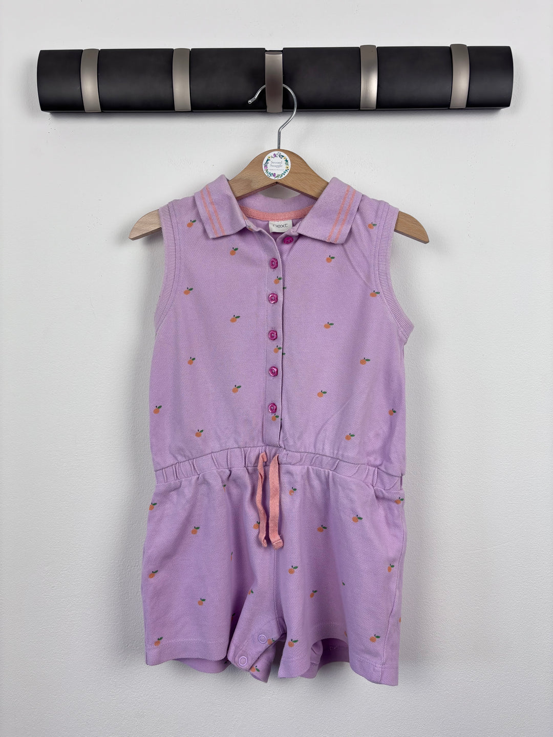 Next Purple Playsuit 3-4 Years-Play Suits-Second Snuggle Preloved