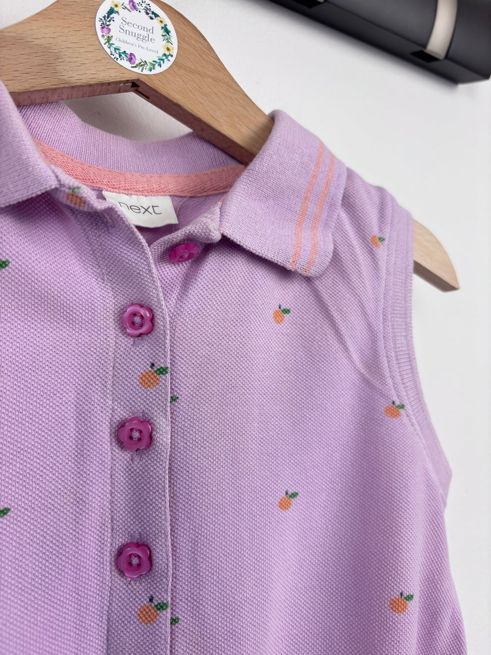 Next Purple Playsuit 3-4 Years-Play Suits-Second Snuggle Preloved