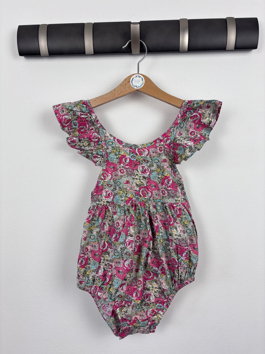 Dolly Wears Floral Romper 3-4 Years-Rompers-Second Snuggle Preloved