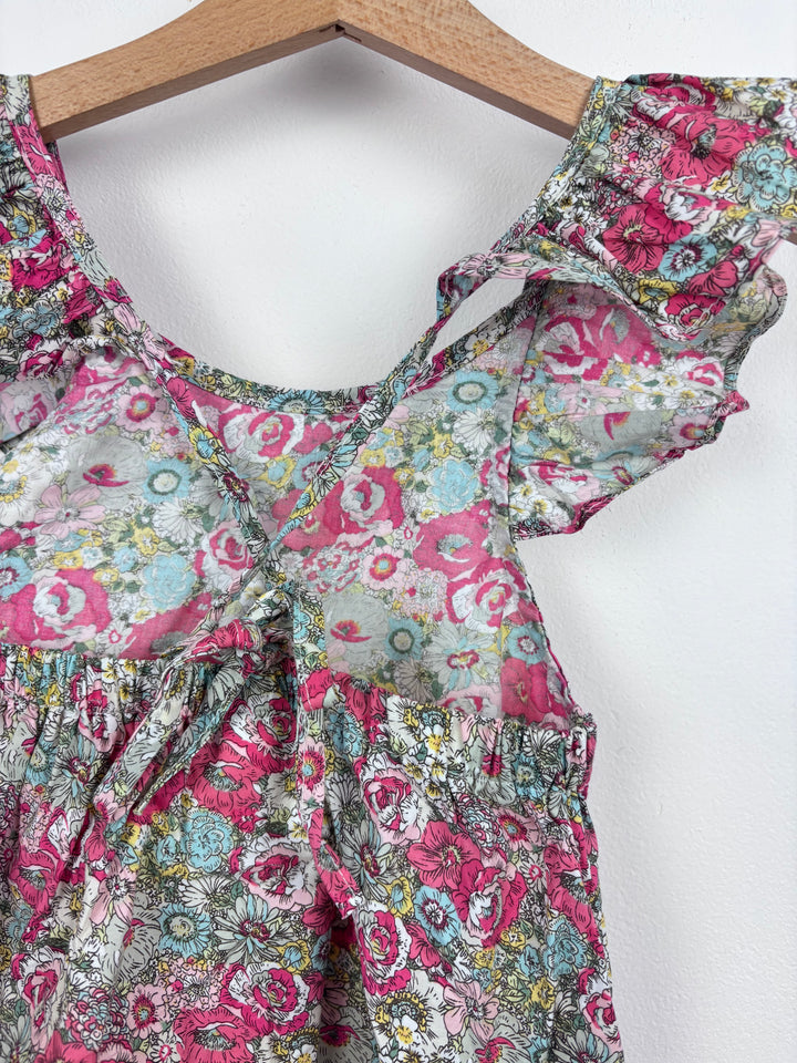 Dolly Wears Floral Romper 3-4 Years-Rompers-Second Snuggle Preloved