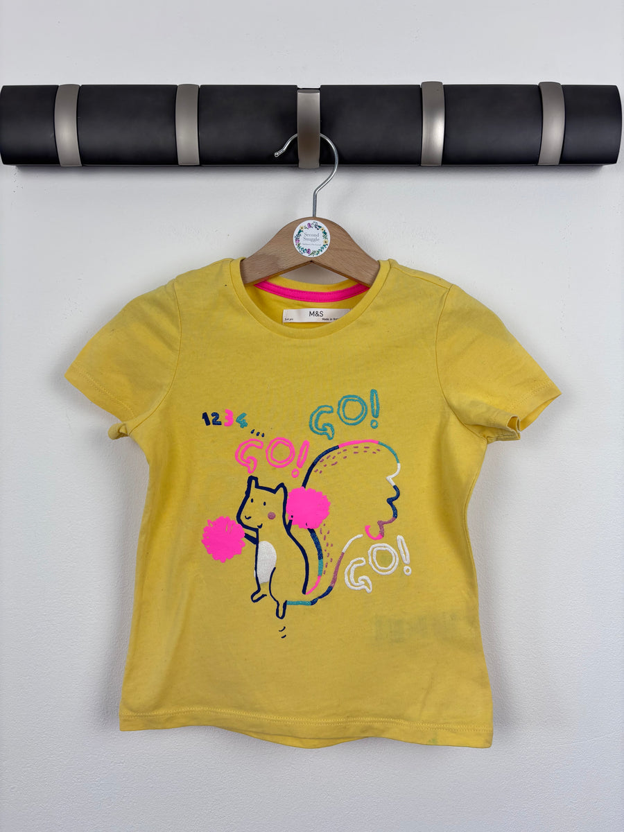 M&S Yellow Summer Top 3-4 Years-Tops-Second Snuggle Preloved