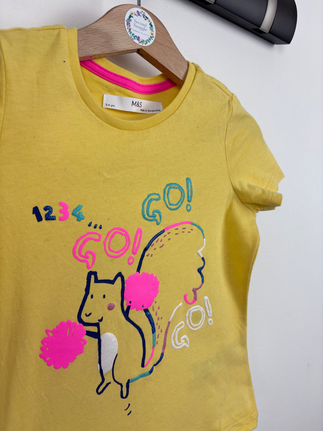 M&S Yellow Summer Top 3-4 Years-Tops-Second Snuggle Preloved