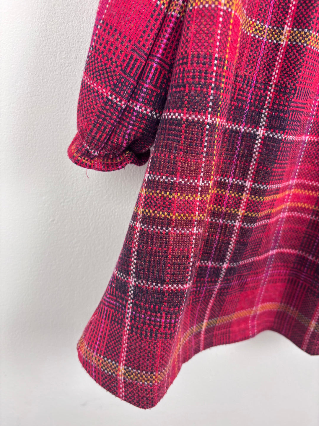 Next Red Checkered Dress 3-4 Years-Dresses-Second Snuggle Preloved