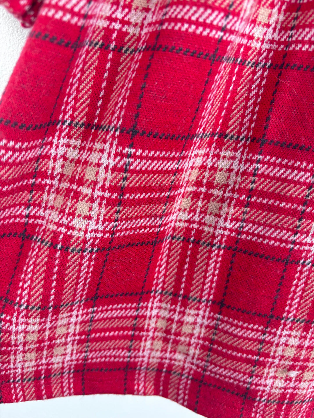 Next Red Checkered Dress 3-4 Years-Dresses-Second Snuggle Preloved