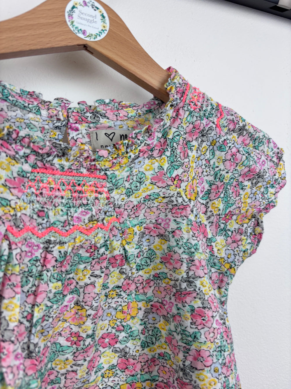 Next Floral Top 3-4 Years-Tops-Second Snuggle Preloved