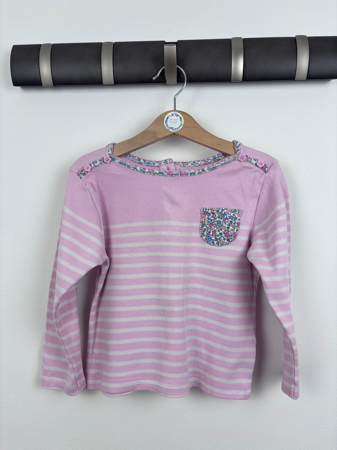 JoJo Maman Bebe Long Sleeve Top 3-4 Years -PLAY-Tops-Second Snuggle Preloved