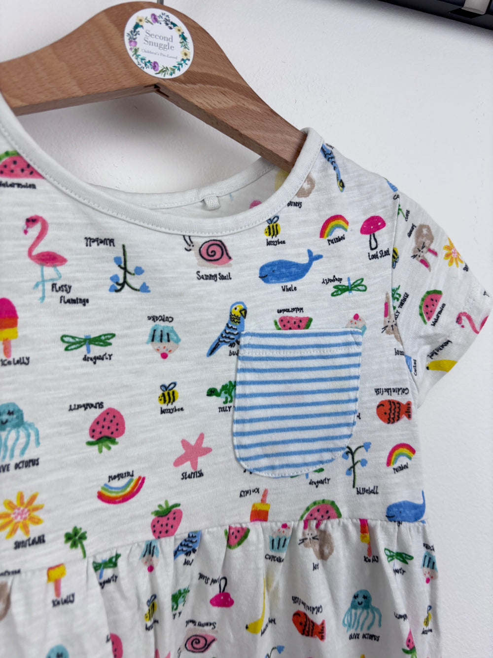 Next Printed Summer Dress 3-4 Years-Dresses-Second Snuggle Preloved