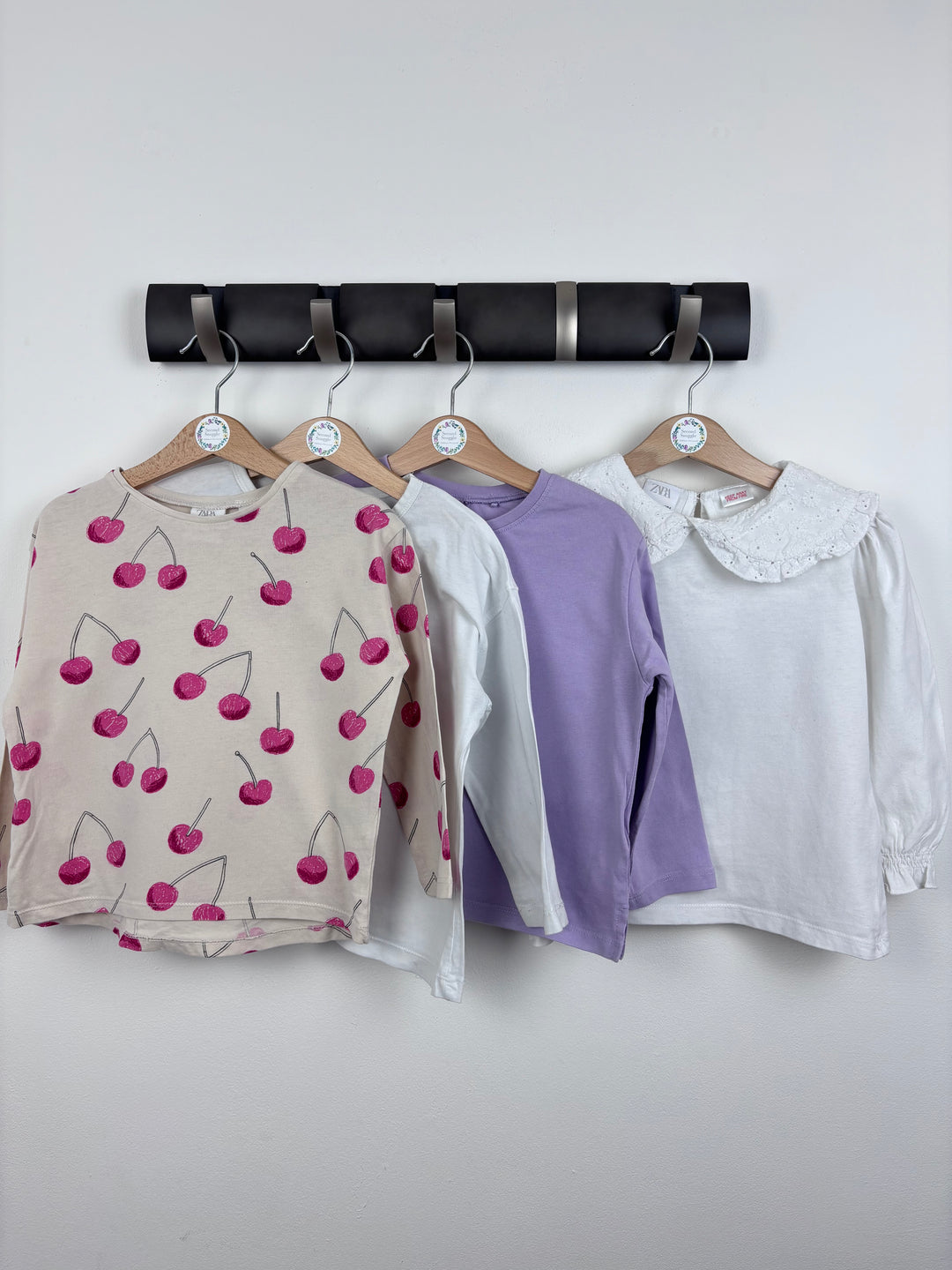 Zara & Next Four Long Sleeve Tops 3-4 Years-Tops-Second Snuggle Preloved