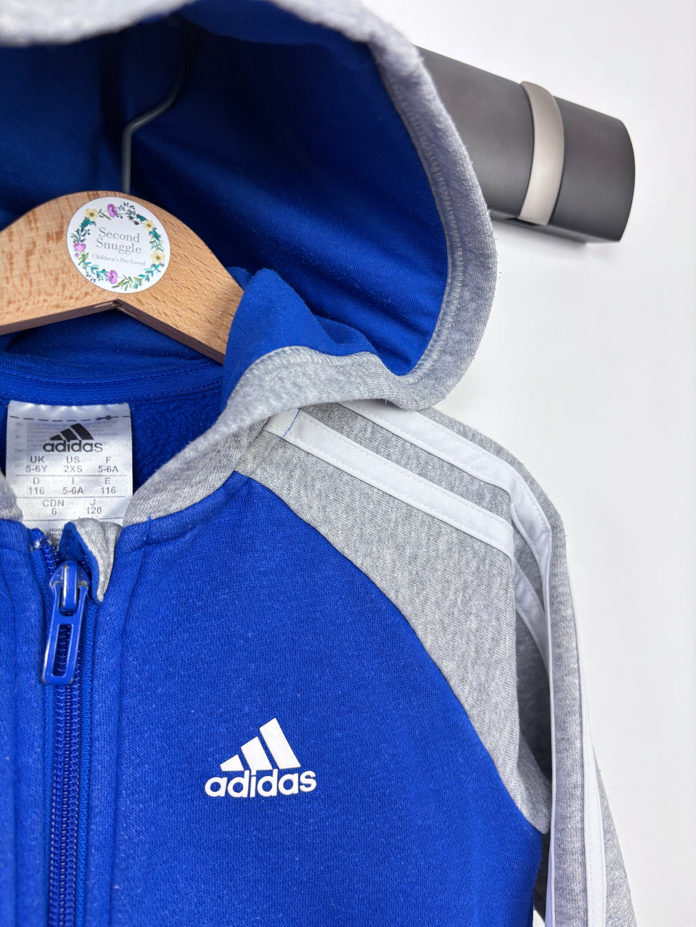 Adidas 5-6 Years-Hoodies-Second Snuggle Preloved