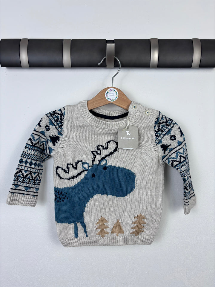 Tu 3-6 Months-Jumpers-Second Snuggle Preloved