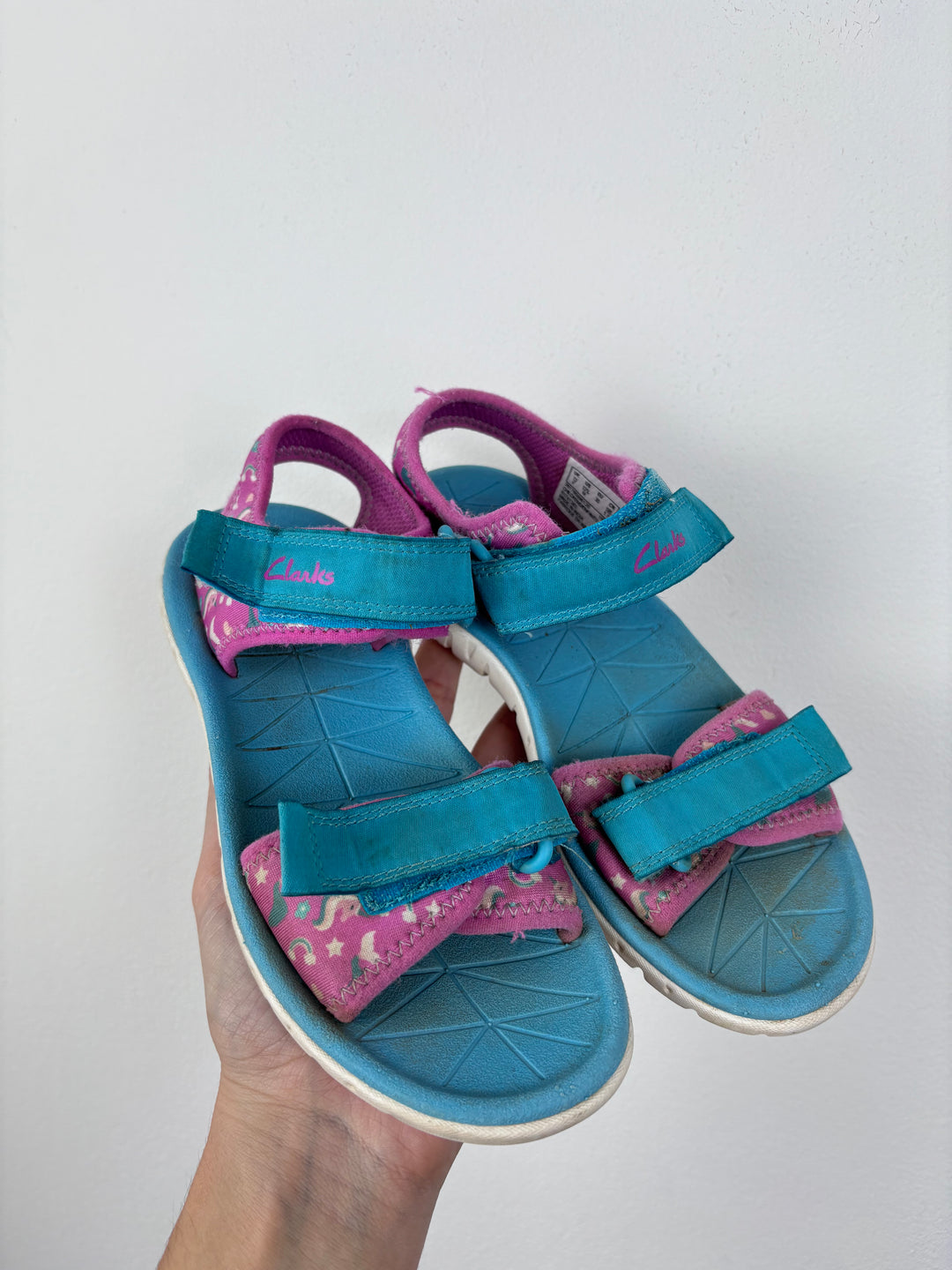 Clarks UK 12 F-Sandals-Second Snuggle Preloved