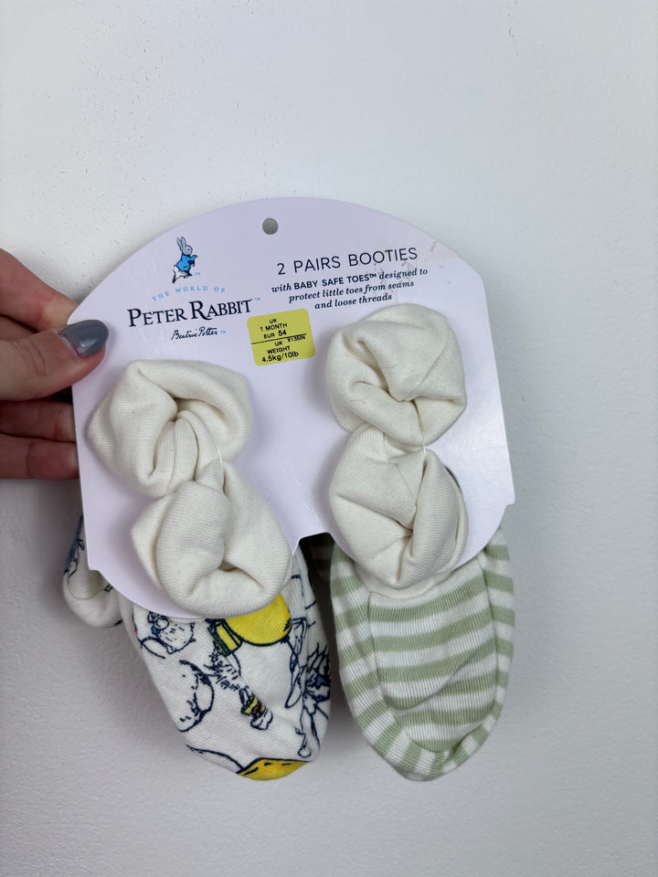 M&S 0-6 Months-Slippers-Second Snuggle Preloved