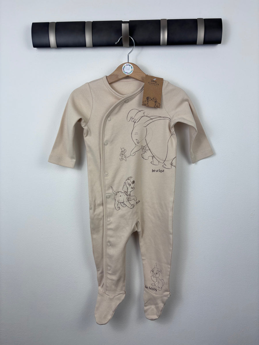 Disney 6-9 Months-Sleepsuits-Second Snuggle Preloved