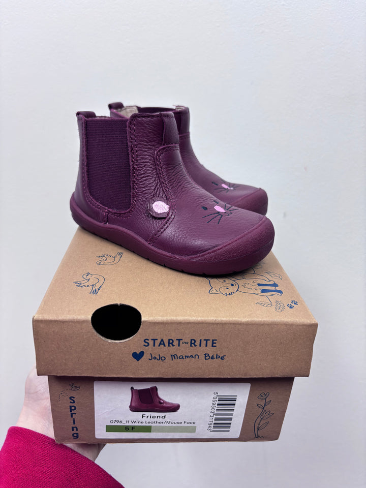 Start Rite & JoJo UK 5 F-Boots-Second Snuggle Preloved