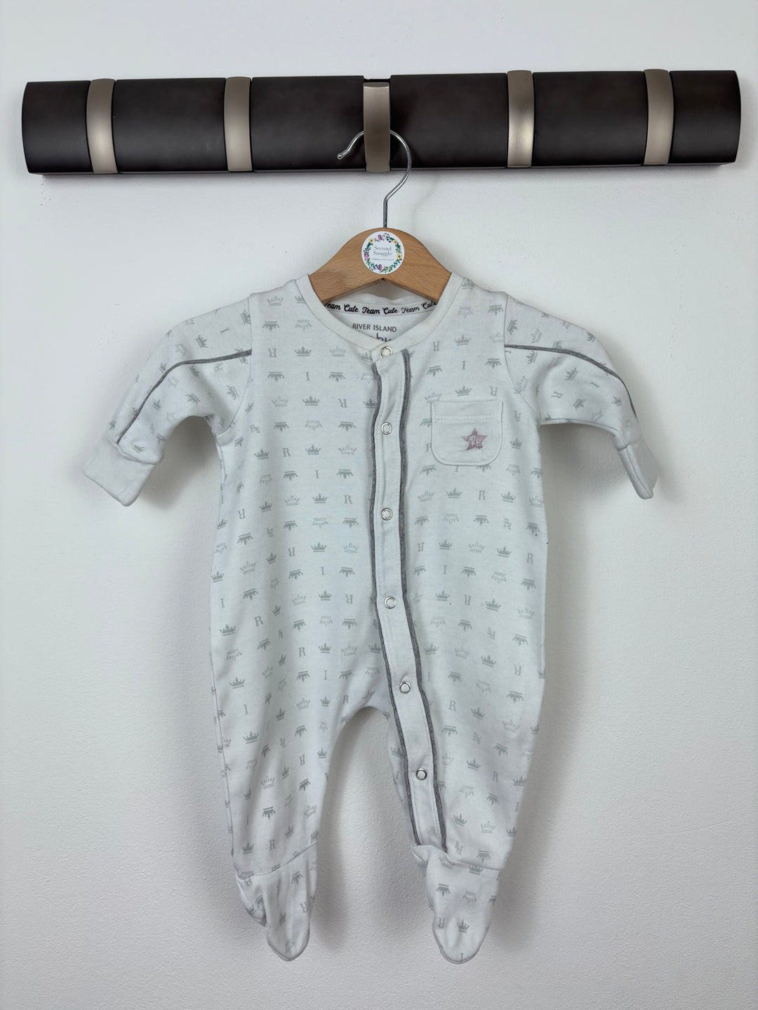 River Island 0-1 Month-Sleepsuits-Second Snuggle Preloved