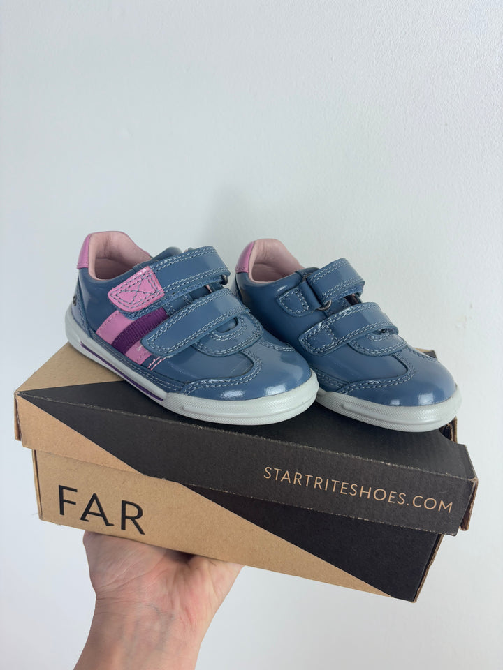 Start Rite Dusty Blue Patent-Shoes-Second Snuggle Preloved