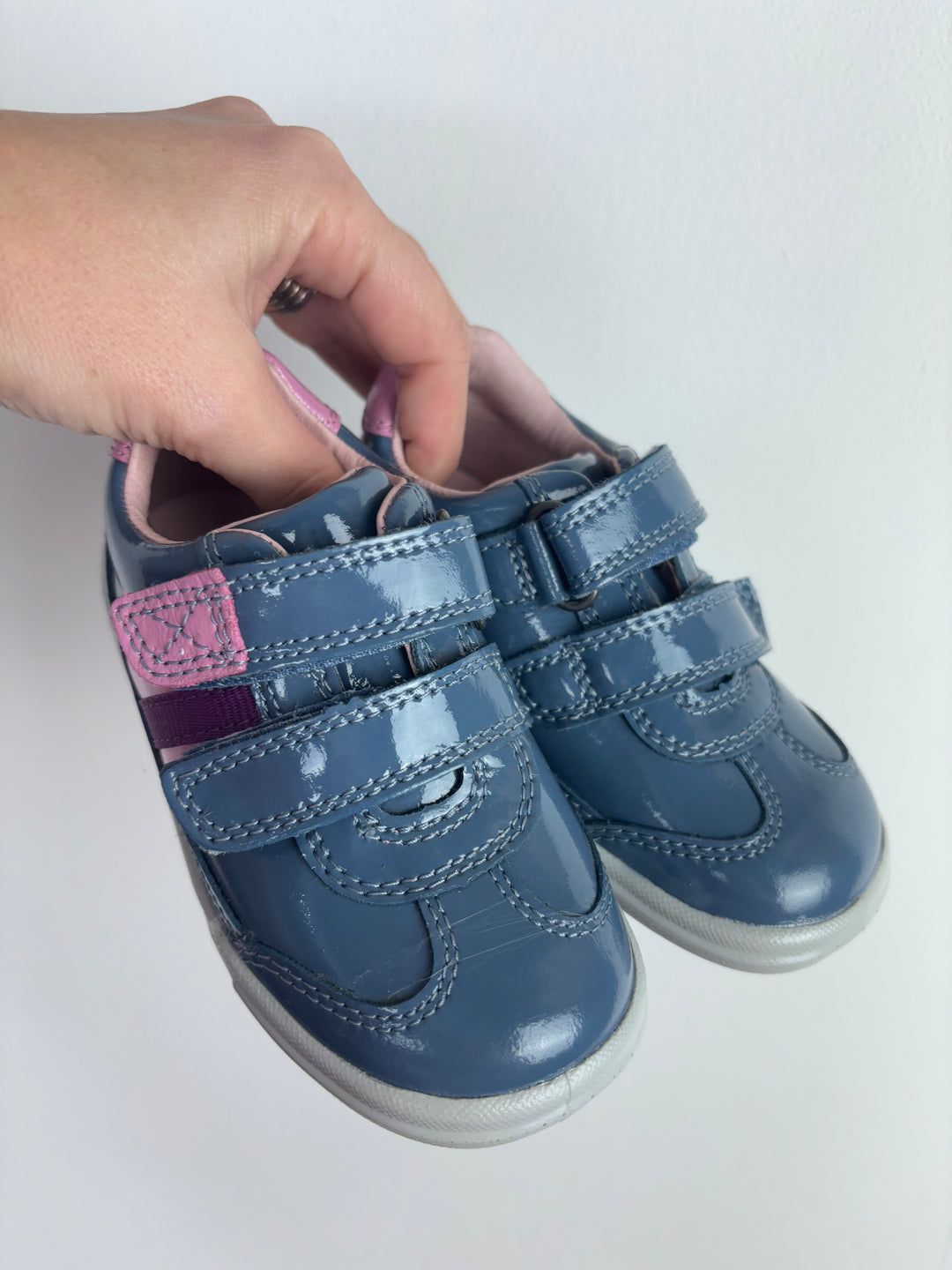 Start Rite Dusty Blue Patent-Shoes-Second Snuggle Preloved