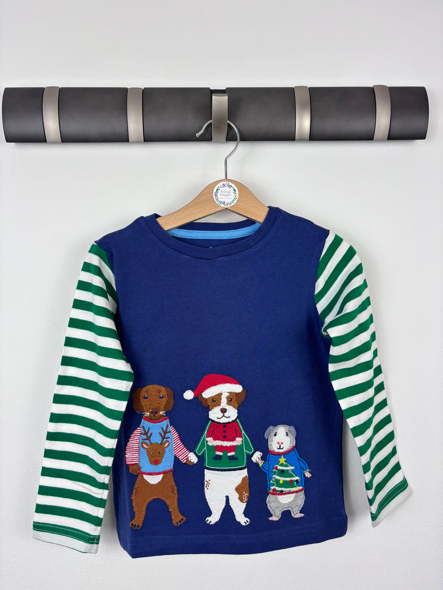 Mini Boden Christmas Top-Tops-Second Snuggle Preloved