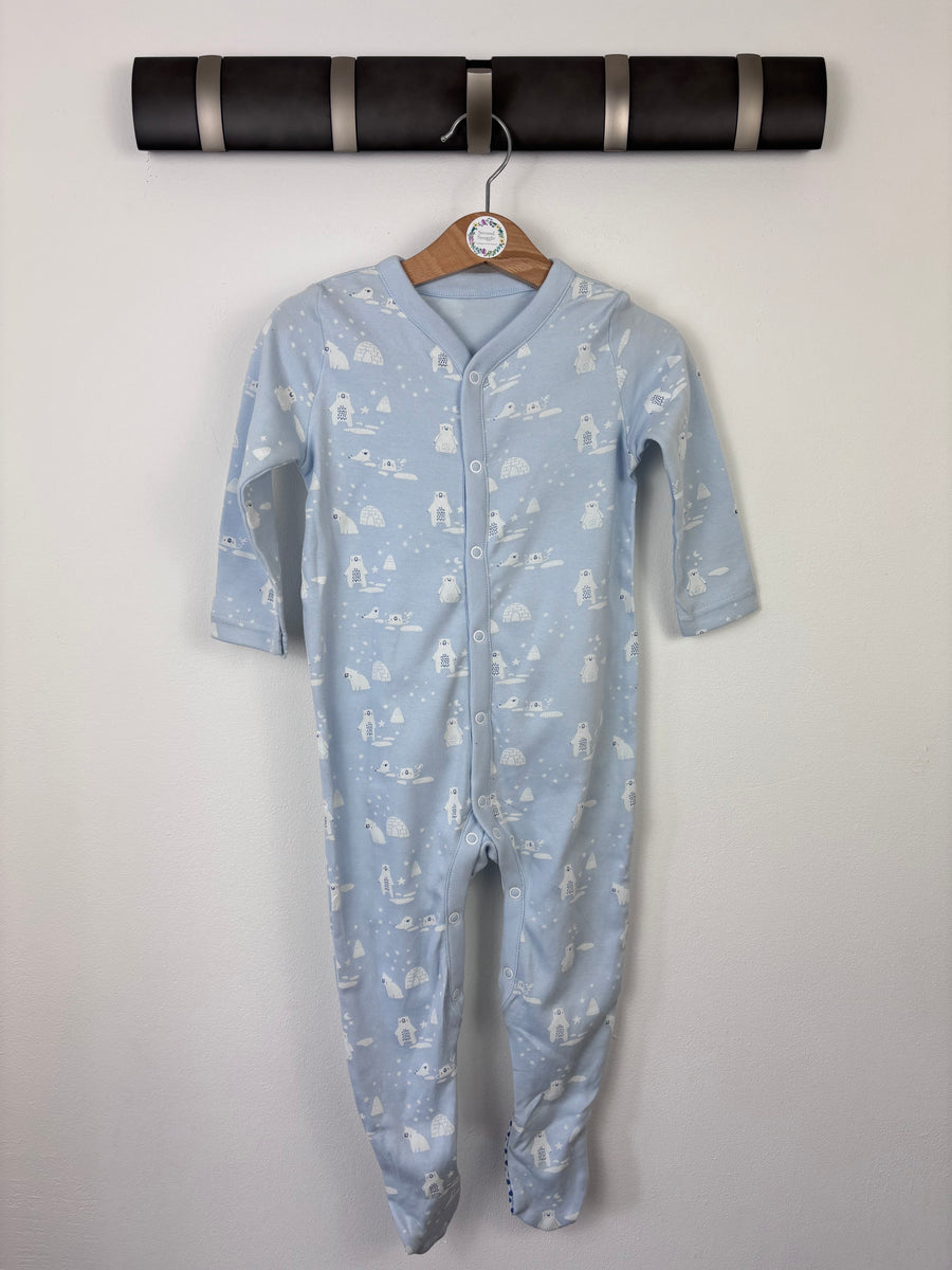 Mothercare 9-12 Months-Sleepsuits-Second Snuggle Preloved