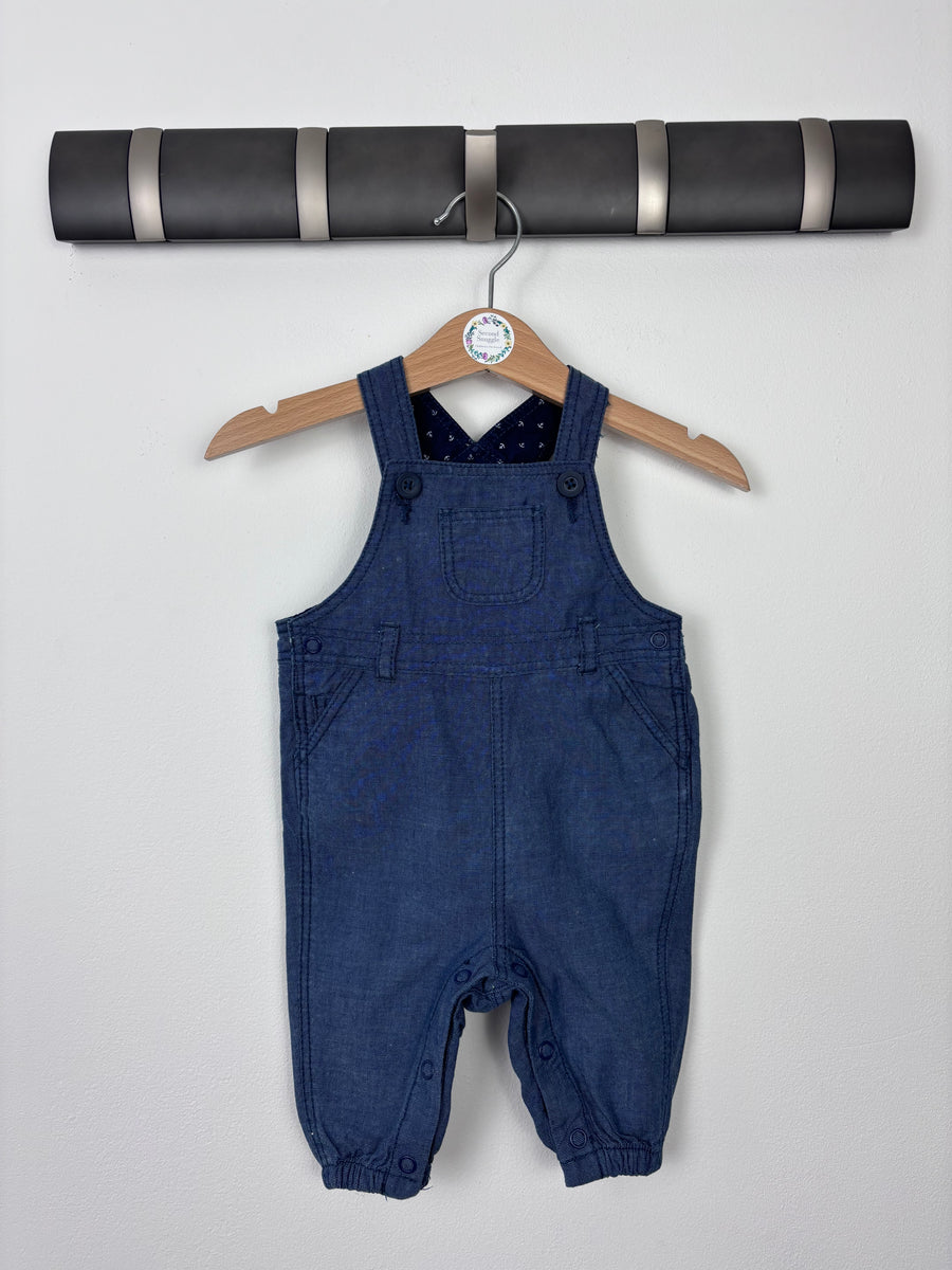 H&M 1-2 Months-Dungarees-Second Snuggle Preloved