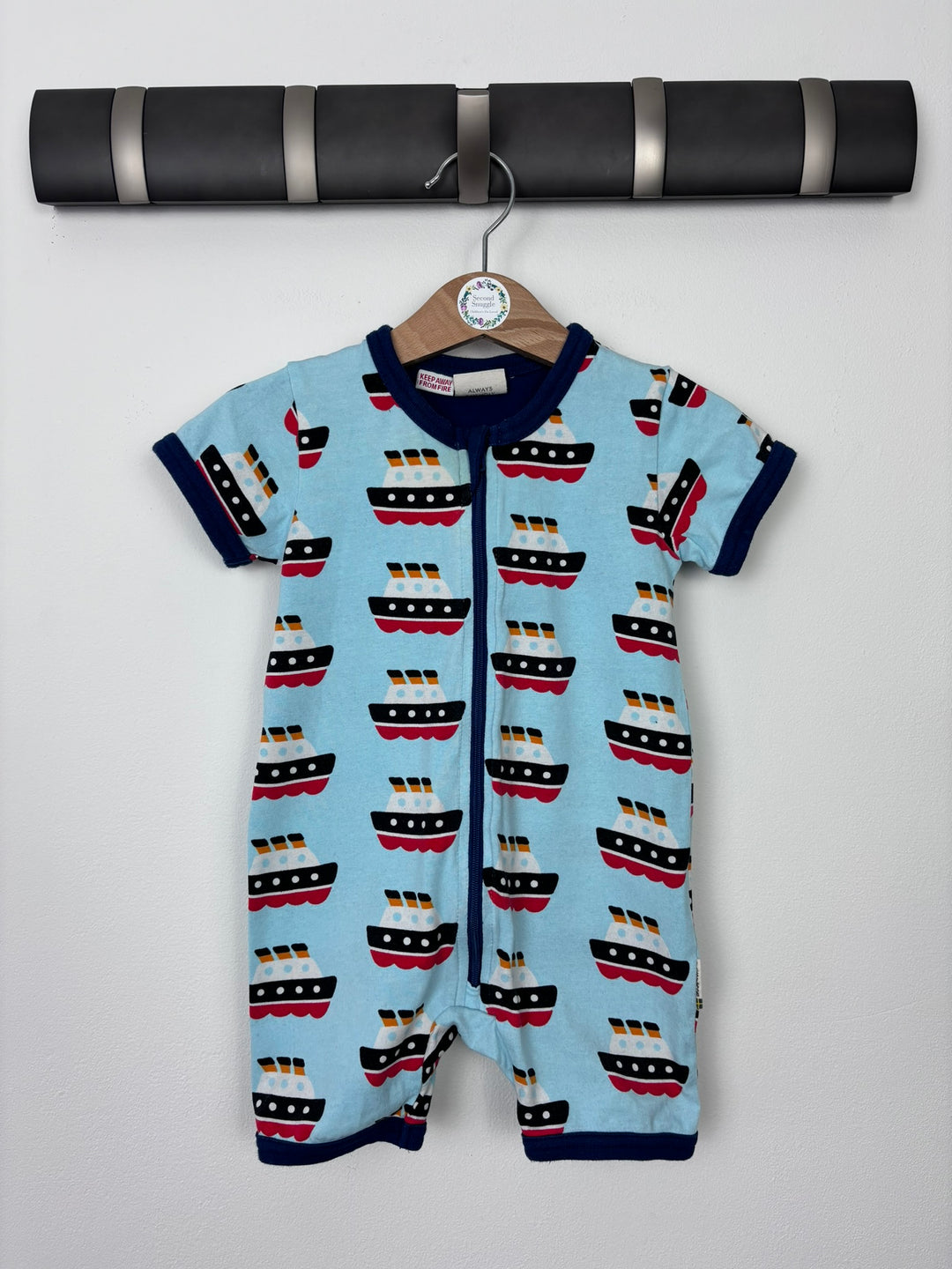 Maxomorra 62/68 (3-6 Months)-Rompers-Second Snuggle Preloved