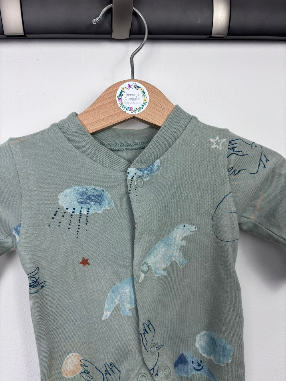 M&S Newborn-Sleepsuits-Second Snuggle Preloved