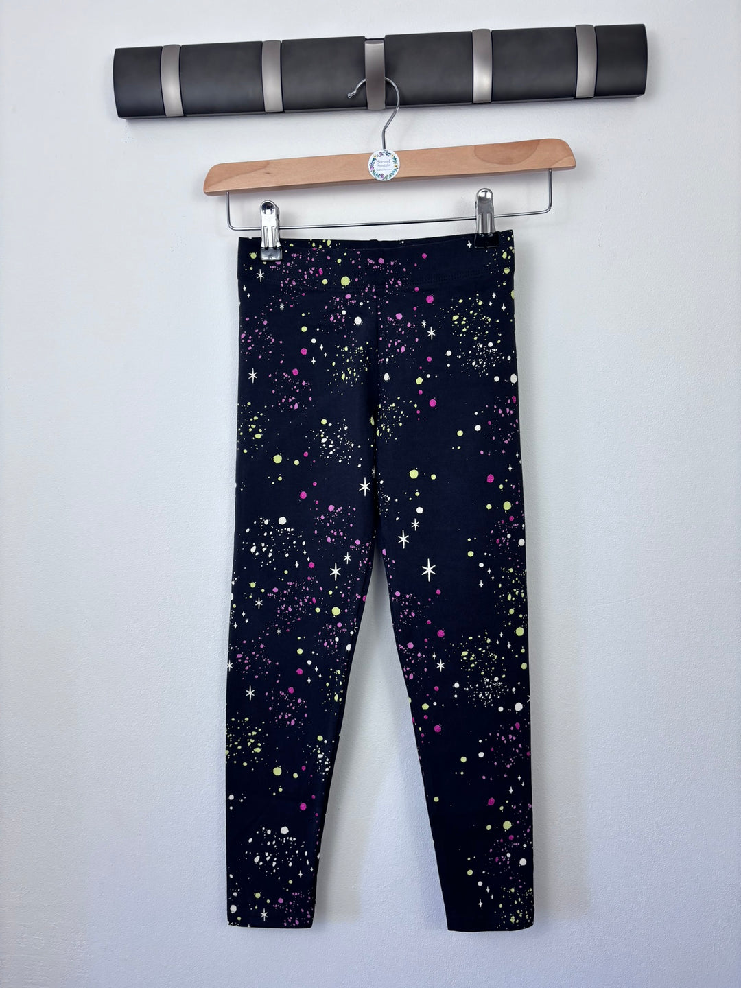 M&S Leggings - Black Splats-Leggings-Second Snuggle Preloved