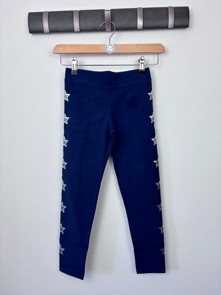 M&S Leggings - Navy Star-Leggings-Second Snuggle Preloved