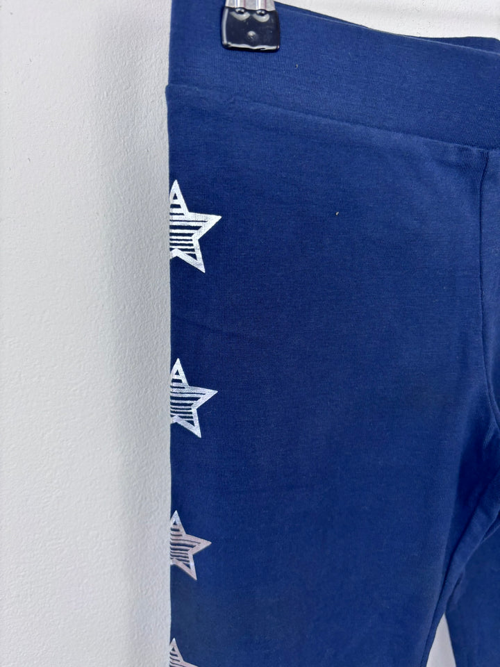 M&S Leggings - Navy Star-Leggings-Second Snuggle Preloved