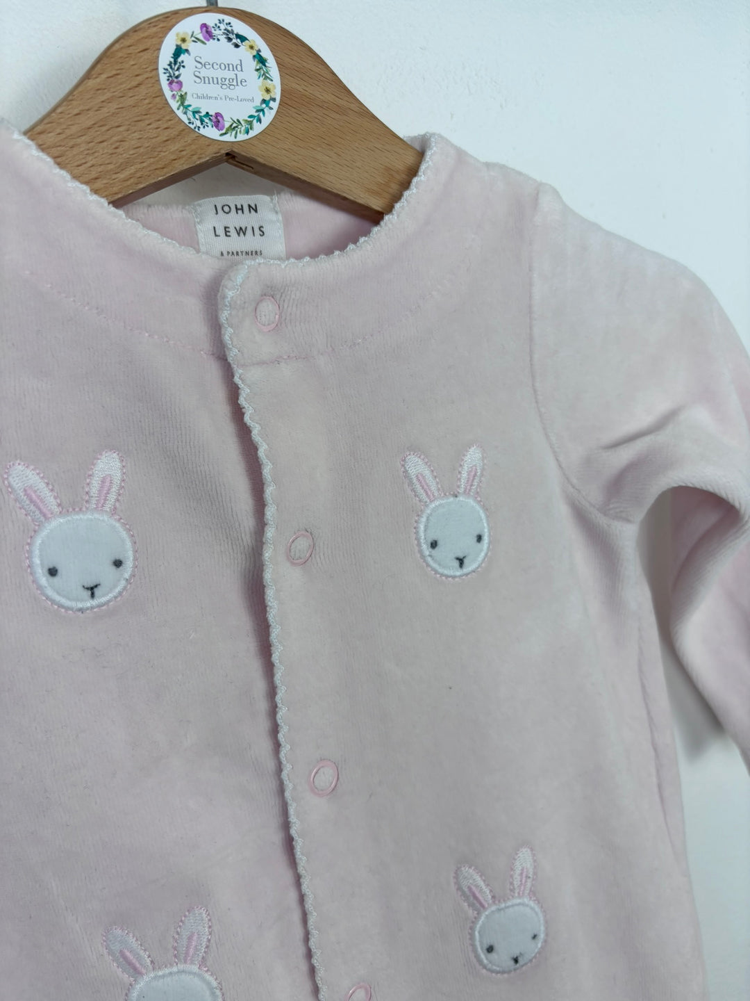 John Lewis 0-3 Months-Sleepsuits-Second Snuggle Preloved