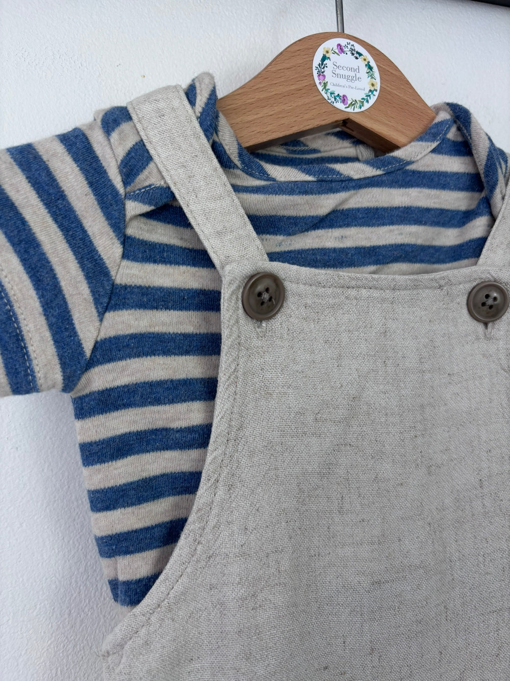 Next Up To 3 Months-Dungarees-Second Snuggle Preloved