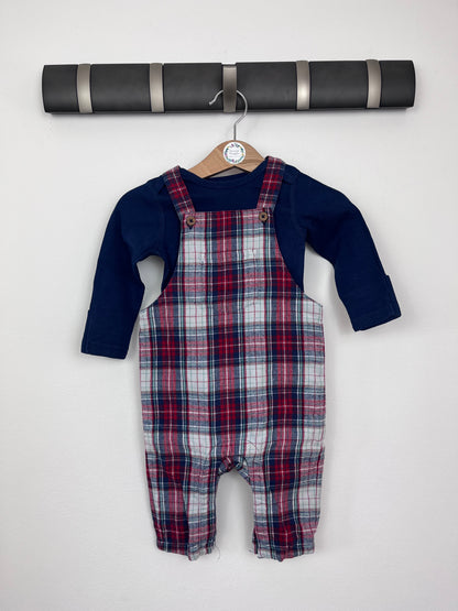 M&S 3-6 Months-Dungarees-Second Snuggle Preloved