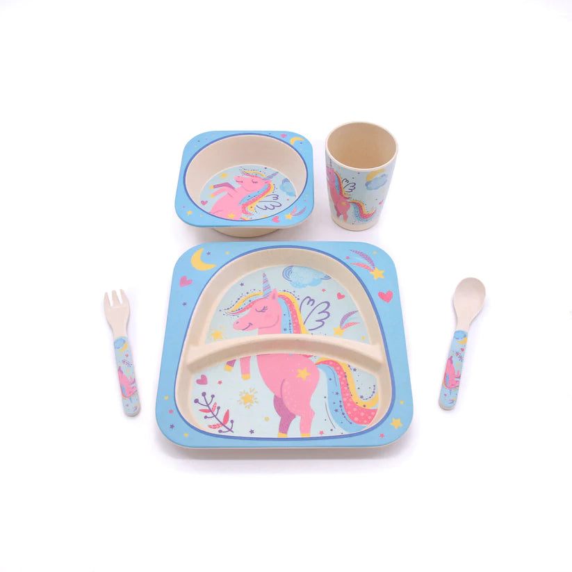 Bamboo Dinner Sets-Bamboo Dinner Set-Second Snuggle Preloved