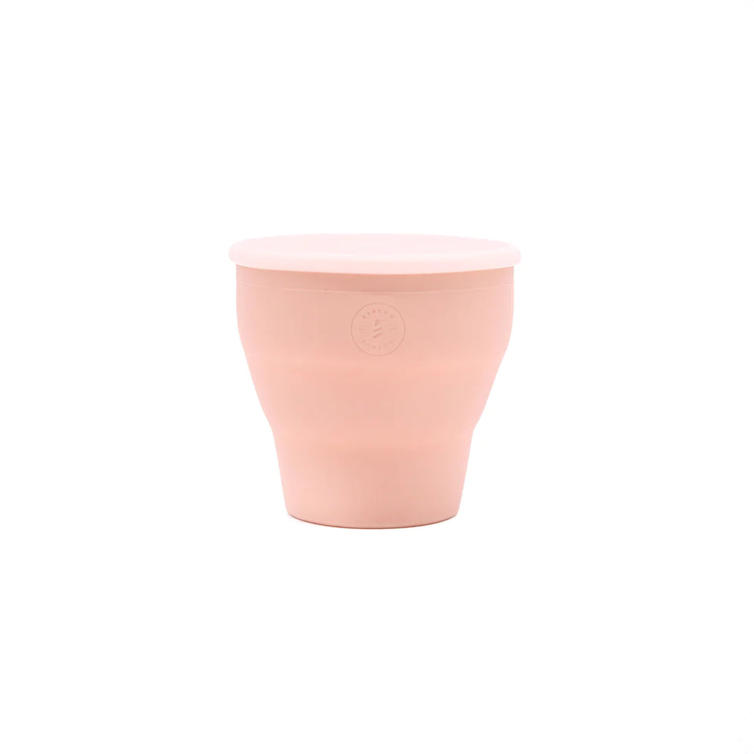 Collapsible Silicone Snack Pot-Snack Cup-Second Snuggle Preloved