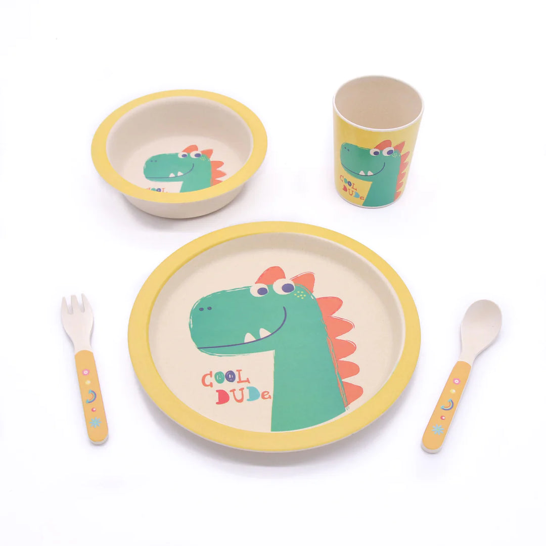 Bamboo Dinner Sets-Bamboo Dinner Set-Second Snuggle Preloved