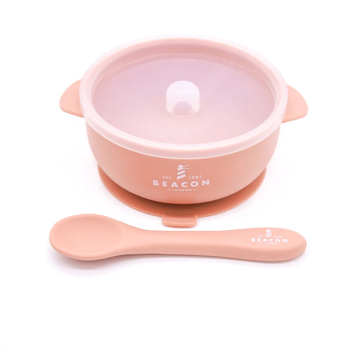 Silicone Suction Bowl & Spoon-Bowls-Second Snuggle Preloved