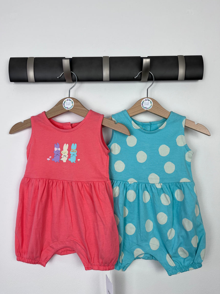 M&S 0-3 Months-Rompers-Second Snuggle Preloved