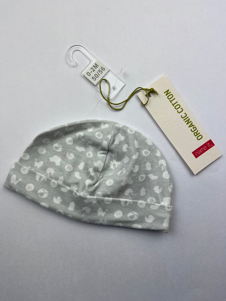 Name It Baby Hat - Grey-Hats-Second Snuggle Preloved